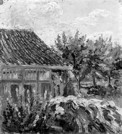View of a House in Hørsholm by Jens Adolf Jerichau