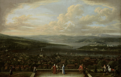 View of Istanbul from the Dutch Embassy at Pera by Jean Baptiste Vanmour