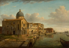 View of San Nicolò di Castello, Venice by William Marlow