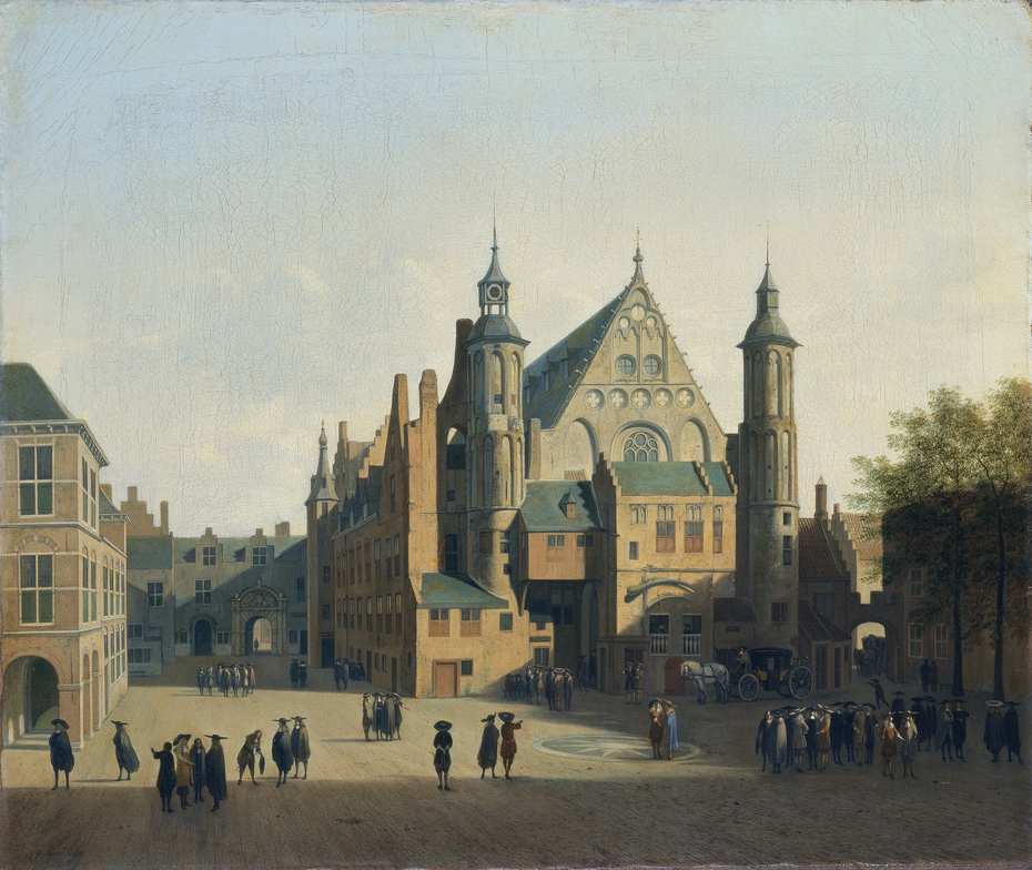 View of the Binnenhof, The Hague