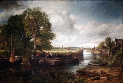 View on the Stour near Dedham by John Constable