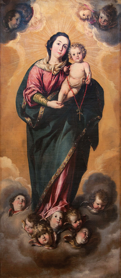 Virgen del Rosario by Antonio del Castillo y Saavedra
