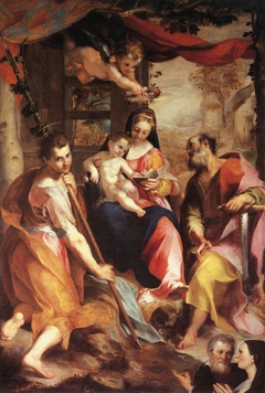 Virgin and Child with Sts Simon and Jude by Federico Barocci