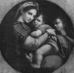 Virgin and Child with Young Saint John the Baptist by Raphael