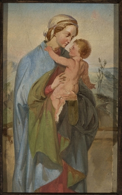 Virgin Mary with Jesus by Ignacy Gierdziejewski