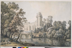 Warwick Castle From The South East by Paul Sandby