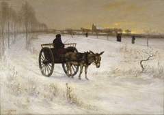 Winter Evening in France by Carleton Wiggins