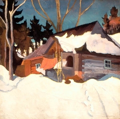 Winter Landscape in Zakopane by Stanisław Ignacy Witkiewicz