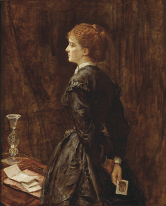 Yes or No? by John Everett Millais