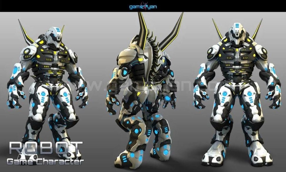 3D Robot Game Character Modeling San Diego, USA