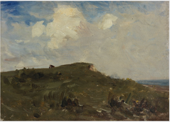 A Grass-crowned Bluff by the Sea by Nathaniel Hone the Younger