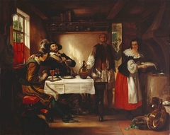 A Scene from Gil Blas by Daniel Maclise