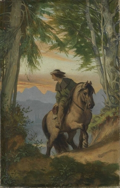 Abschied vom Tal by Moritz von Schwind