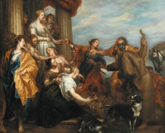 Achilles among the daughters of Lycomedes