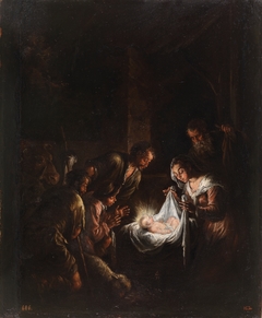 Adoration of the Shepherds by Jacopo Bassano