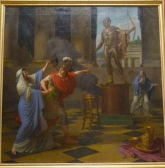 Alexander consulting the Oracle of Apollo by Louis-Jean-François Lagrenée