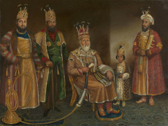 An Indian Rajah and his Family