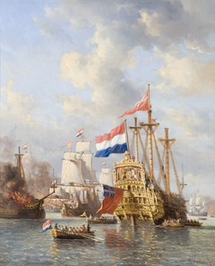 Anno 1667. De tocht naar Chatham by Everhardus Koster