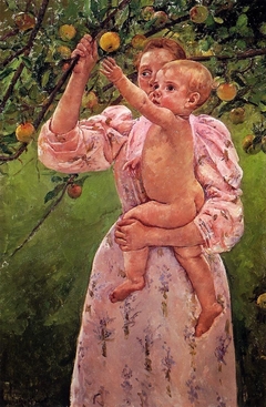 Baby Reaching for an Apple by Mary Cassatt