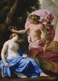 Bacchus and Ariadne by Eustache Le Sueur
