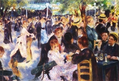 Bal du moulin de la Galette by Auguste Renoir