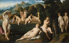 Bathing Nymphs by Palma Vecchio