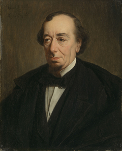 Benjamin Disraeli, 1st Earl of Beaconsfield (1804-1881) by Robert Antoine Müller