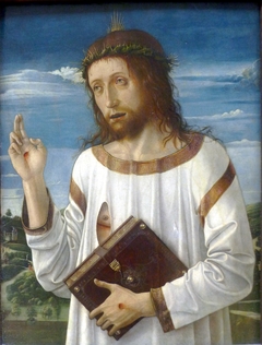 Blessing Christ by Giovanni Bellini