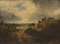 Branch Hill Pond, Hampstead Heath by John Constable