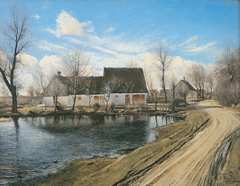By the Village Pond at Baldersbrønde