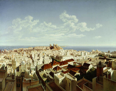 Cadiz, aufgenommen vom Turme Tavira, Aussicht nach Süden by Hubert Sattler