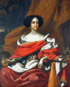 Catherine of Braganza (1638–1705), Queen Consort of Charles II by Benedetto Gennari II