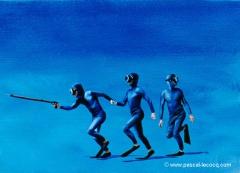 CHASSE-CROISE - Change of place - by Pascal by Pascal Lecocq