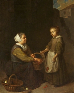 Cherrywoman with a Child