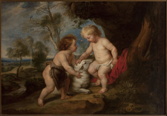 Child Jesus and St. John the Baptist by Peter Paul Rubens