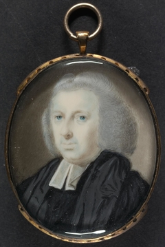Cleric in Powdered Wig and Black Robes by James Scouler