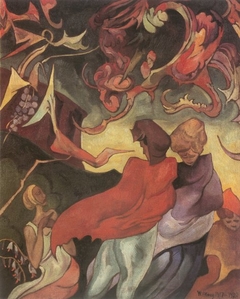 Composition with female figures by Stanisław Ignacy Witkiewicz