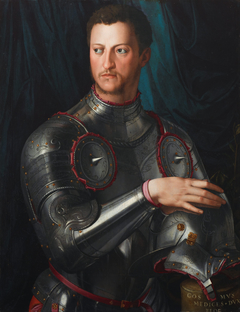 Cosimo I de' Medici in armour by Agnolo Bronzino