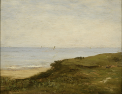 Côte normande by Auguste Pointelin