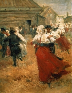 Country festival by Anders Zorn