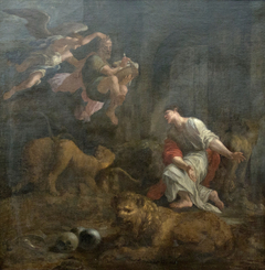 Daniel dans la fosse aux lions by Anonymous
