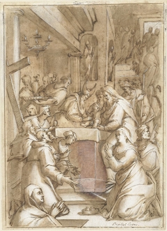 De besnijdenis by Giovanni Battista Cungi