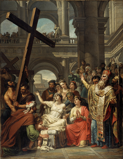 De vinding van het Heilig Kruis by Joseph Paelinck
