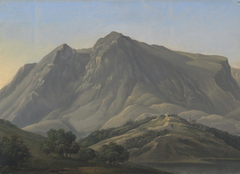 Der Monte Velino in den Abruzzen by Lancelot Théodore Turpin de Crissé