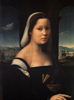 Donna velata by Ridolfo Ghirlandaio