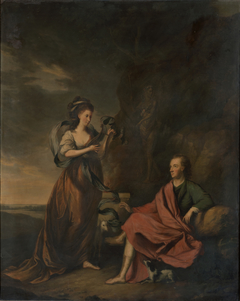 Double Portrait of Arthur Wolfe and his Wife Anne by Thomas Hickey