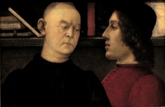Double portrait of Piero del Pugliese and Filippino Lippi