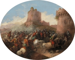 Episodio de una batalla del siglo XIV by Manuel Miranda
