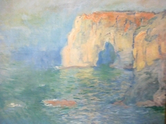 Étretat, the Manneporte, Reflection on Water