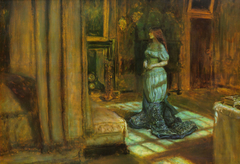 Eve of St Agnes by John Everett Millais